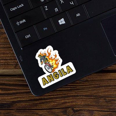 Sticker Freeride Biker Angila Notebook Sticker Freeride Biker Angila Gift package Image