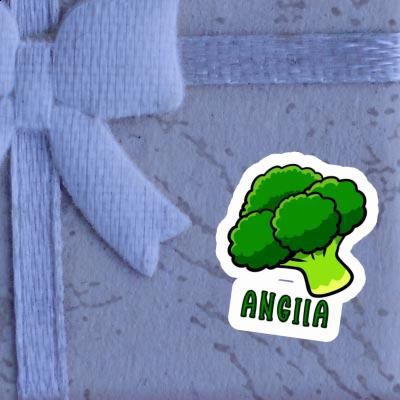 Brokkoli Sticker Angila Notebook Image