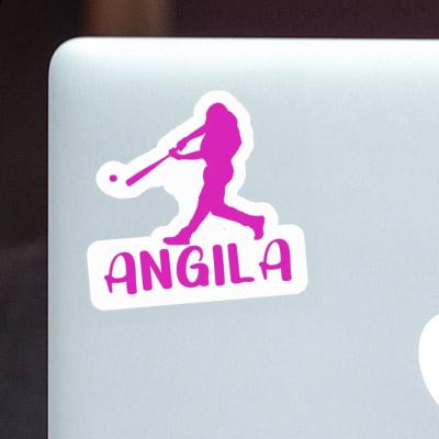 Autocollant Joueur de baseball Angila Image