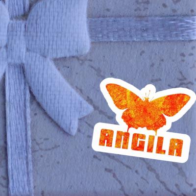 Autocollant Papillon Angila Notebook Image