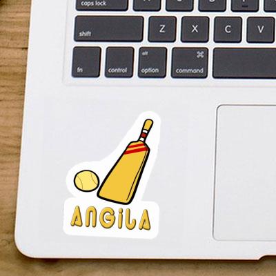 Autocollant Maillet de cricket Angila Notebook Autocollant Maillet de cricket Angila Gift package Image