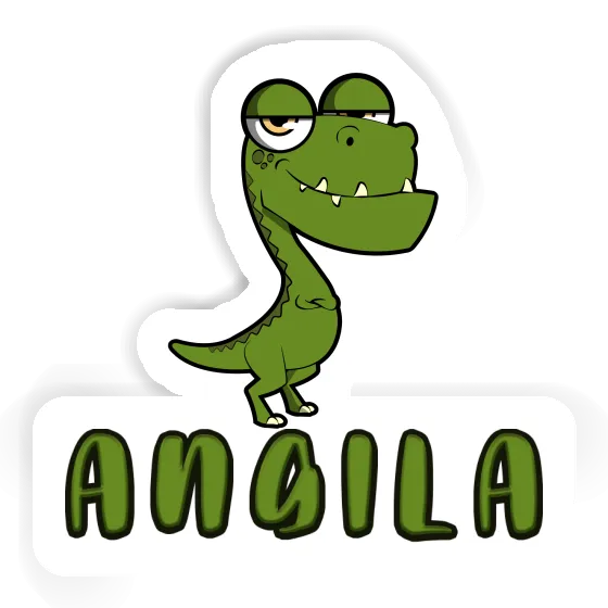 Dinosaure Autocollant Angila Gift package Image