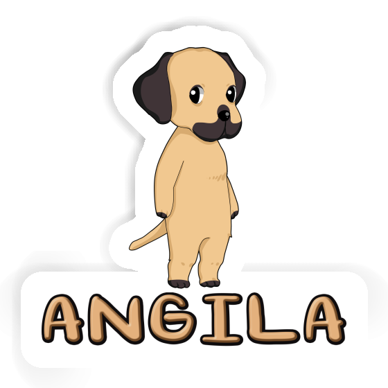 Angila Autocollant Rhodésian Ridgeback Notebook Angila Autocollant Rhodésian Ridgeback Gift package Image