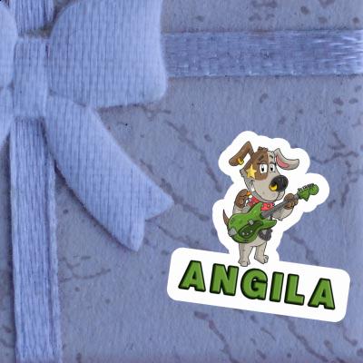Angila Autocollant Guitariste Notebook Angila Autocollant Guitariste Gift package Image