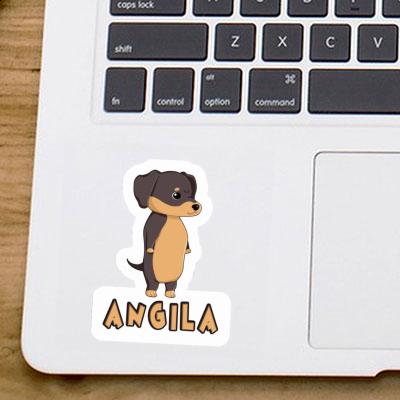 Dachshund Autocollant Angila Notebook Dachshund Autocollant Angila Gift package Image