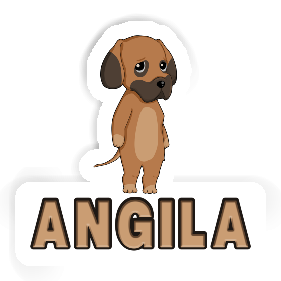 Dogue allemand Autocollant Angila Notebook Dogue allemand Autocollant Angila Notebook Image