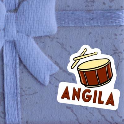 Sticker Trommel Angila Image