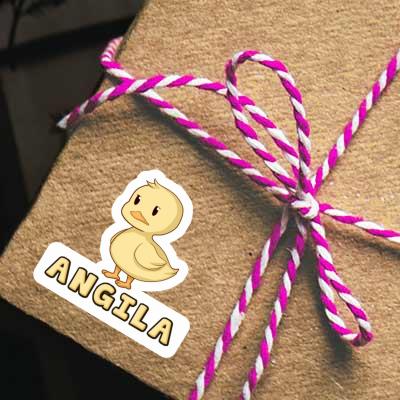 Angila Sticker Duck Image