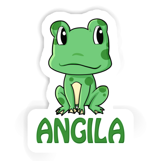 Aufkleber Frosch Angila Aufkleber Frosch Angila Image