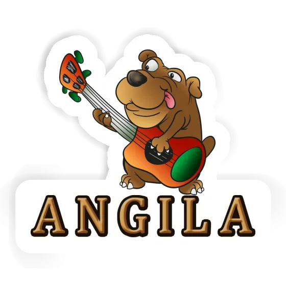Sticker Gitarrist Angila Gift package Image