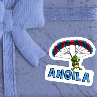 Angila Aufkleber Gleitschirmpilot Notebook Image