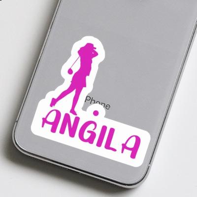 Angila Autocollant Golfeuse Gift package Image