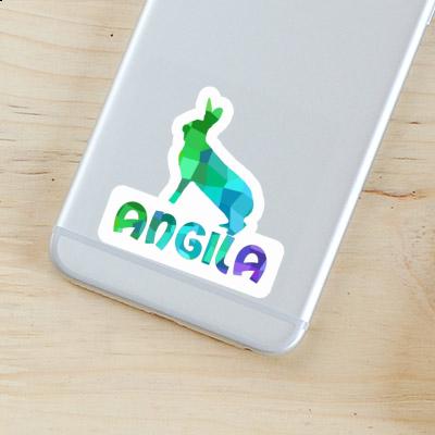 Angila Aufkleber Kaninchen Gift package Image