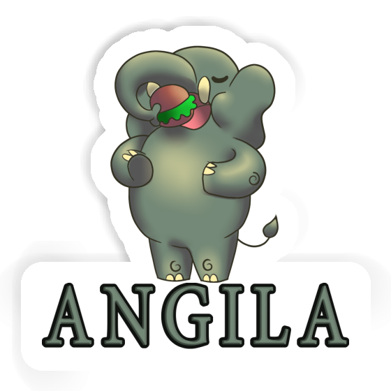 Angila Autocollant Éléphant Notebook Angila Autocollant Éléphant Gift package Image