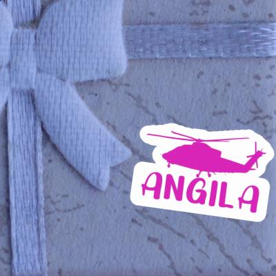 Sticker Angila Helicopter Gift package Image