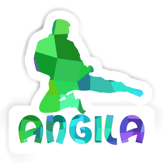 Angila Autocollant Karatéka Notebook Angila Autocollant Karatéka Notebook Image