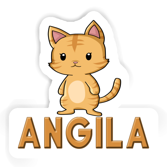 Autocollant Angila Chaton Notebook Autocollant Angila Chaton Gift package Image