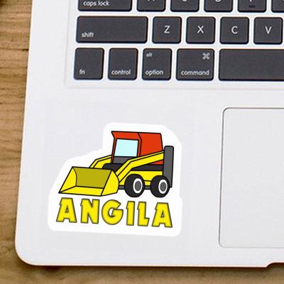 Autocollant Angila Remorque surbaissée Notebook Image