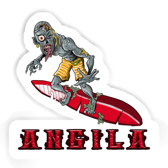Autocollant Surfeur Angila Notebook Autocollant Surfeur Angila Gift package Image