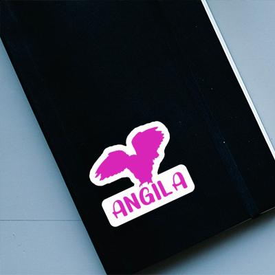 Sticker Angila Owl Notebook Image