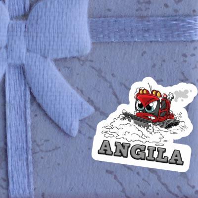 Angila Sticker Snow groomer Laptop Angila Sticker Snow groomer Laptop Image