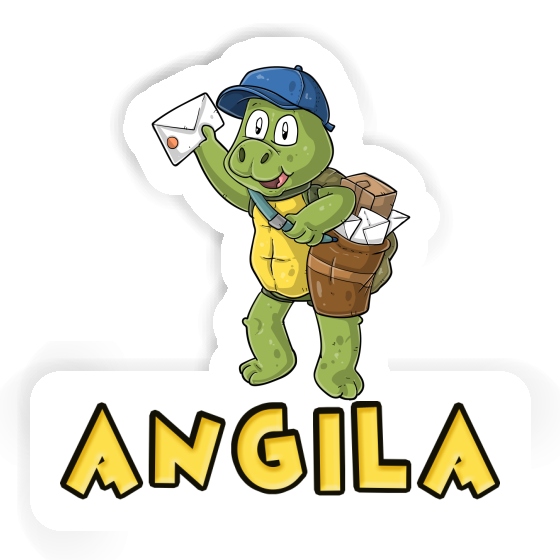Livreur Autocollant Angila Livreur Autocollant Angila Image
