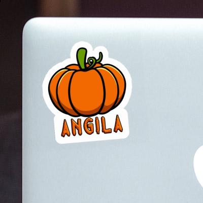 Sticker Pumpkin Angila Sticker Pumpkin Angila Image