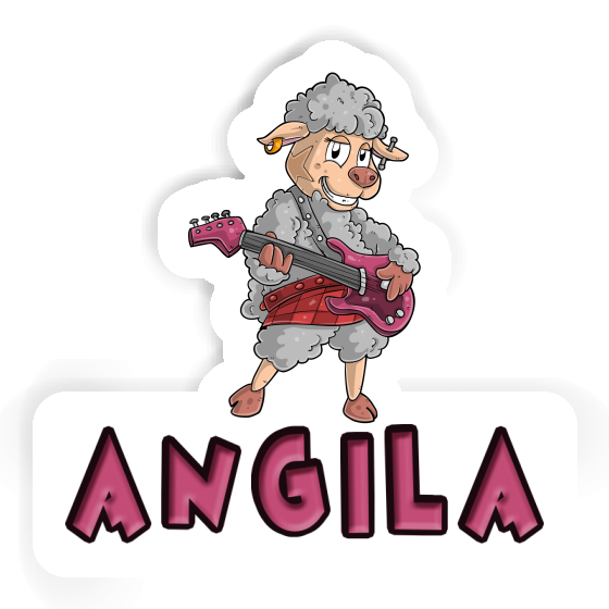 Autocollant Rockergirl Angila Autocollant Rockergirl Angila Image