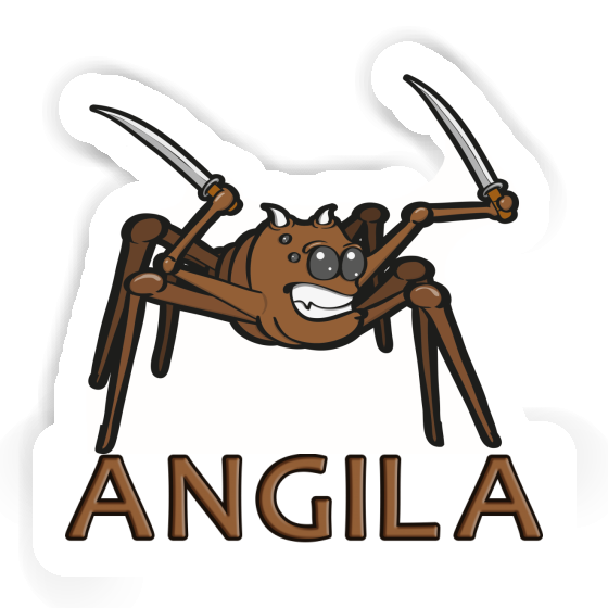 Angila Autocollant Araignée de combat Angila Autocollant Araignée de combat Image