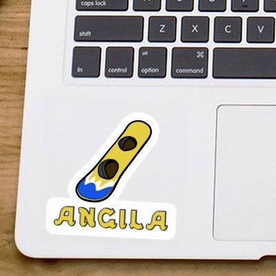 Aufkleber Wakeboard Angila Notebook Aufkleber Wakeboard Angila Notebook Image