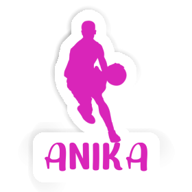 Aufkleber Anika Basketballspieler Image