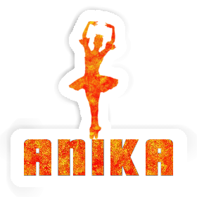 Ballerina Aufkleber Anika Image