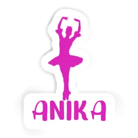 Anika Autocollant Ballerine Image