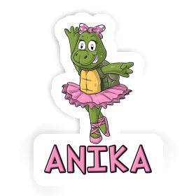 Tänzerin Aufkleber Anika Image