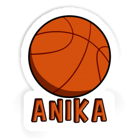 Basketball Ball Aufkleber Anika Image