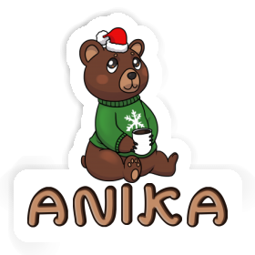 Anika Sticker Weihnachtsbär Image