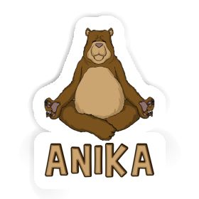 Aufkleber Yogi Anika Image