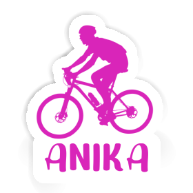 Aufkleber Biker Anika Image