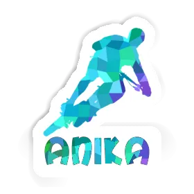 Aufkleber Biker Anika Image