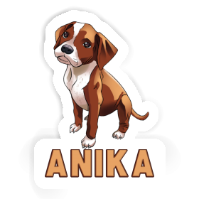 Sticker Boxer Dog Anika Image