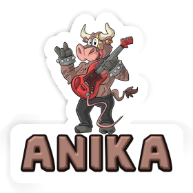 Aufkleber Stier Anika Image