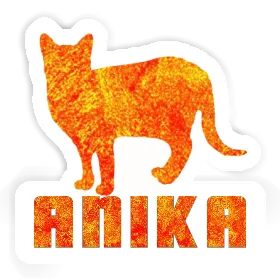 Sticker Katze Anika Image