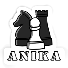 Autocollant Anika Pièce d'échec Image