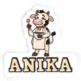 Anika Sticker Chefköchin Image