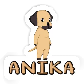 Anika Autocollant Rhodesian Ridgeback Image