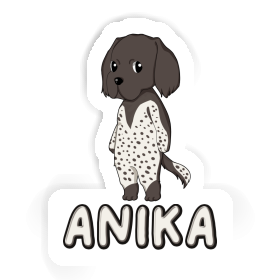 Small Munsterlander Sticker Anika Image