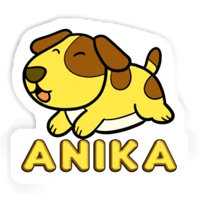 Hund Sticker Anika Image