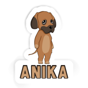 Anika Sticker German Mastiff Image