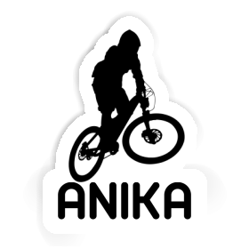 Anika Autocollant Downhiller Image