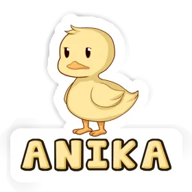 Anika Aufkleber Ente Image